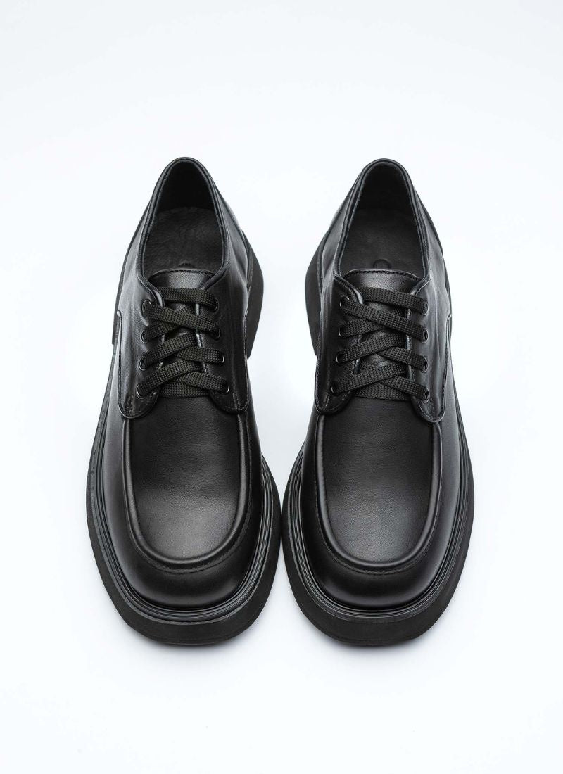 Black lace up sneakers online